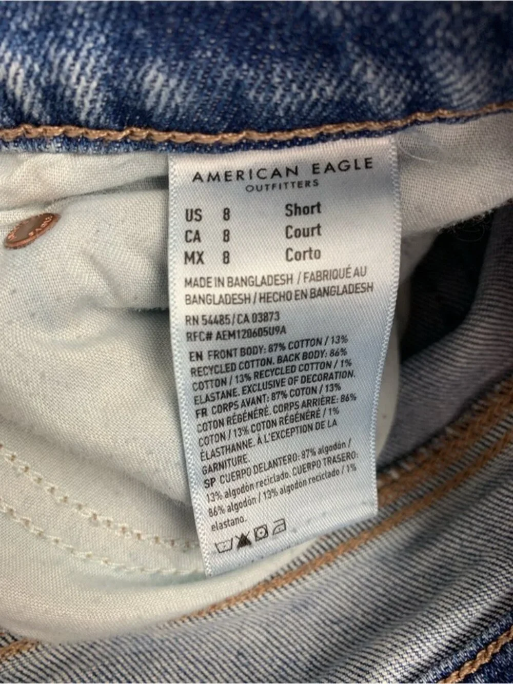 American Eagle Strigid Ex-Boyfriend Jeans
